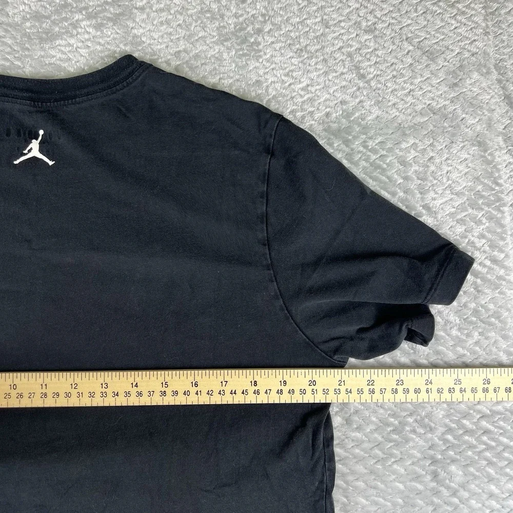 Jordan Brand Air Jordan 1 Sky High Graphic T Shirt Mens Large Black Sneaker Tee